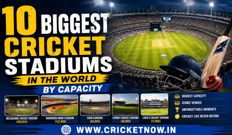 10 Biggest Cricket Stadiums in the World by Capacity