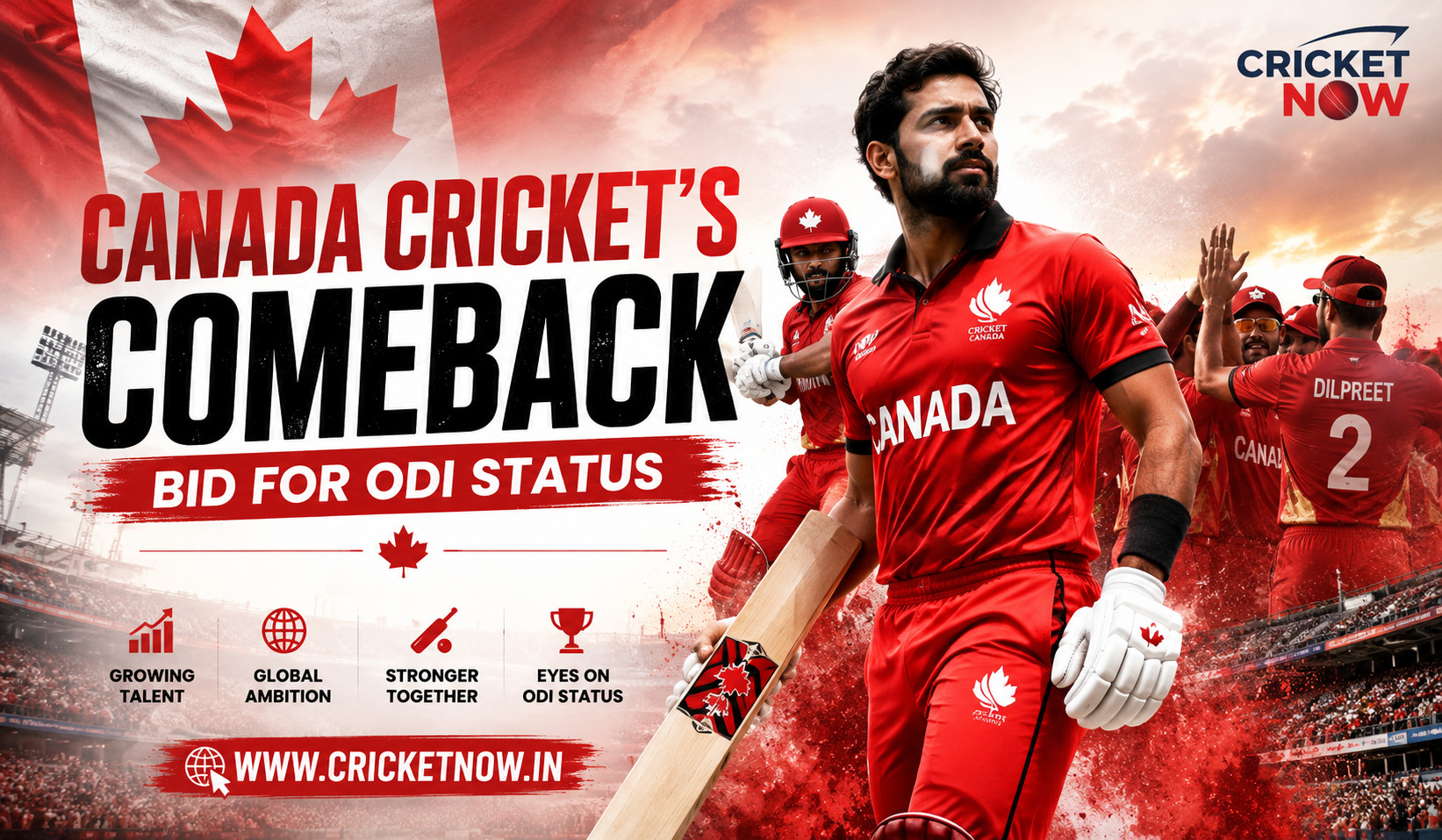 Canada Cricket's Comeback Bid for ODI Status