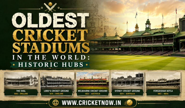 Oldest Cricket Stadiums in the World Historic Hubs