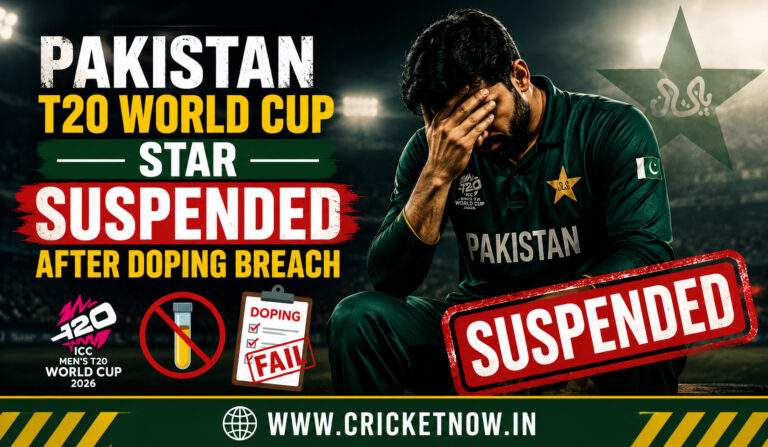 Pakistan T20 World Cup Star Suspended After Doping Breach