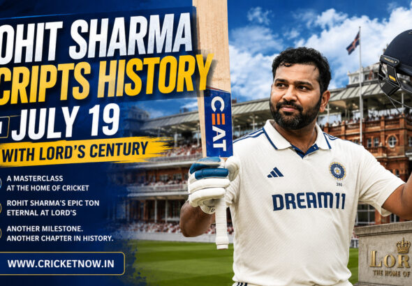 Rohit Sharma's historic Lord's century