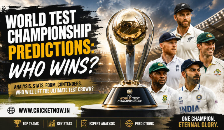 World Test Championship Predictions Who Wins