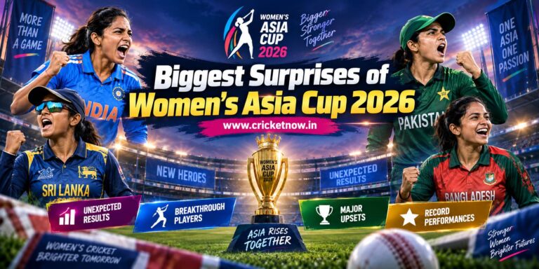 Biggest Surprises of Women’s Asia Cup 2026