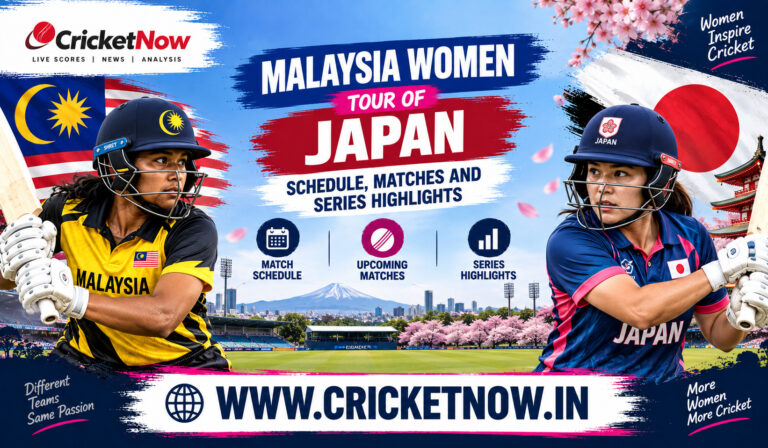 Malaysia Women Tour of Japan Schedule, Matches and Series Highlights