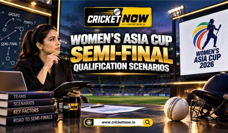 Women’s Asia Cup Semi-Final Qualification Scenarios